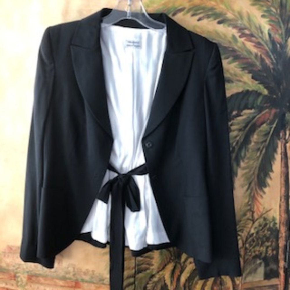 Philosophy Di Alberta Ferretti Black Blazer